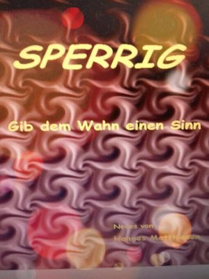 cover image of Sperrig
